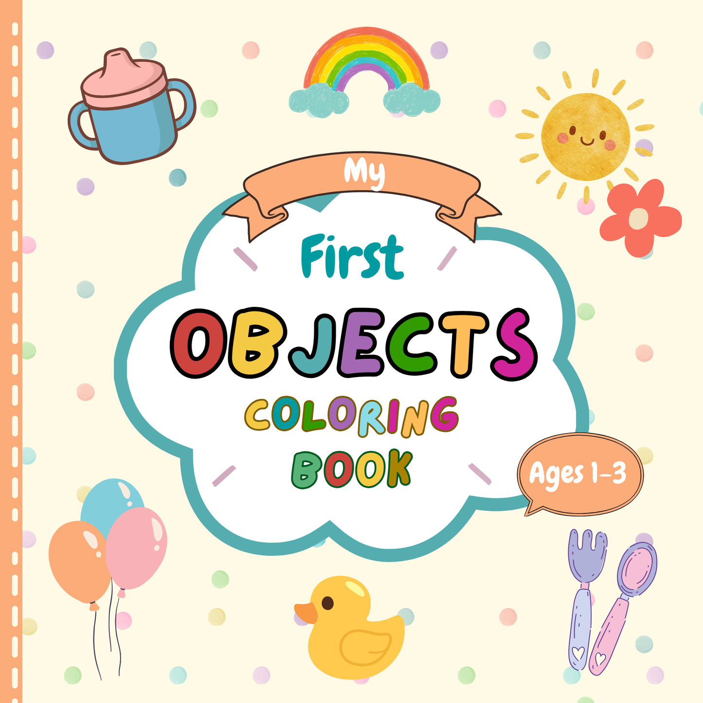 My First Objects Coloring Book